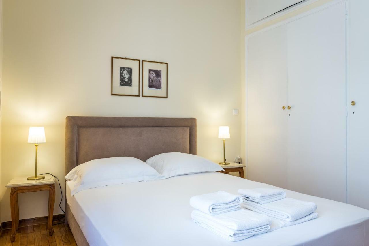 Chic Flat In Kolonaki Next To American Embassy Atenas Exterior foto